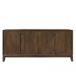 Komoda KORTE 190 cm drewno mango brąz