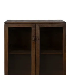 Komoda KOST 80 cm drewno mango brązowy