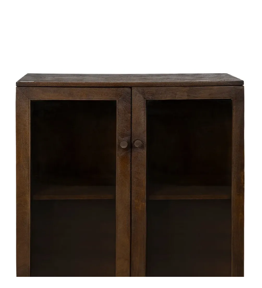 Komoda KOST 80 cm drewno mango brązowy