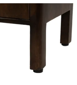 Komoda KURT 120 cm drewno mango ciemny brąz