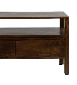 Komoda KURT 97 cm drewno mango ciemny brąz