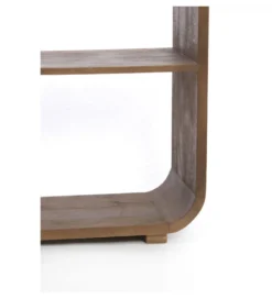 Komoda LABARE 140 cm drewno mango brązowa
