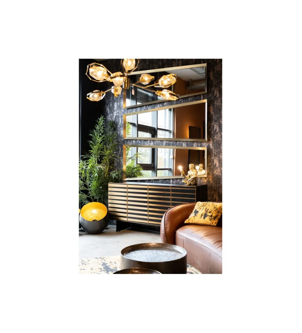 Komoda LAGO 160 x 83 cm geometryczny front