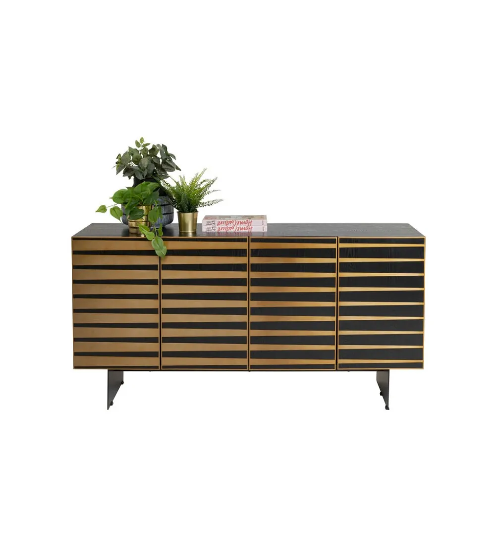 Komoda LAGO 160 x 83 cm geometryczny front
