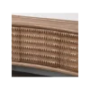 Komoda LANZZI 120 cm czarny mat/dąb artisan