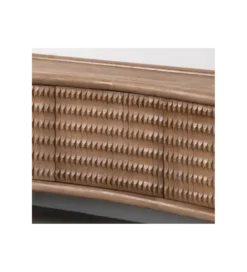 Komoda LANZZI 120 cm czarny mat/dąb artisan