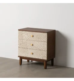 Komoda LAPUNA 71 cm drewno sosny