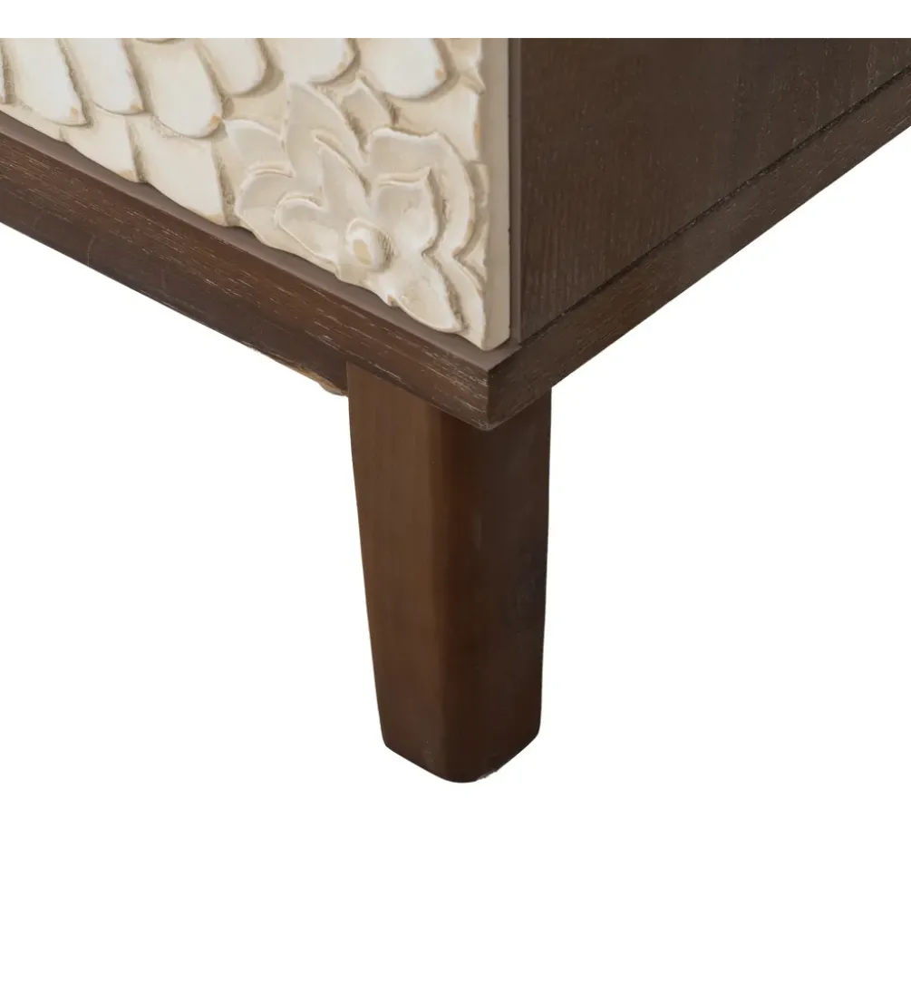 Komoda LAPUNA 71 cm drewno sosny