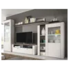 Komoda LARONA 100 cm o wybarwieniu Sonoma Trufel z kolorem Sibiu Larche
