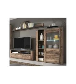 Komoda LARONA 100 Cm O Wybarwieniu Satin Nussbaum z kolorem Touchwood