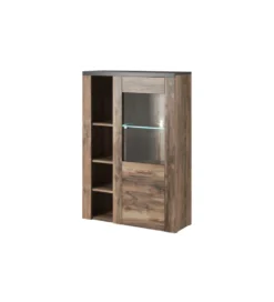 Komoda LARONA 100 Cm O Wybarwieniu Satin Nussbaum z kolorem Touchwood