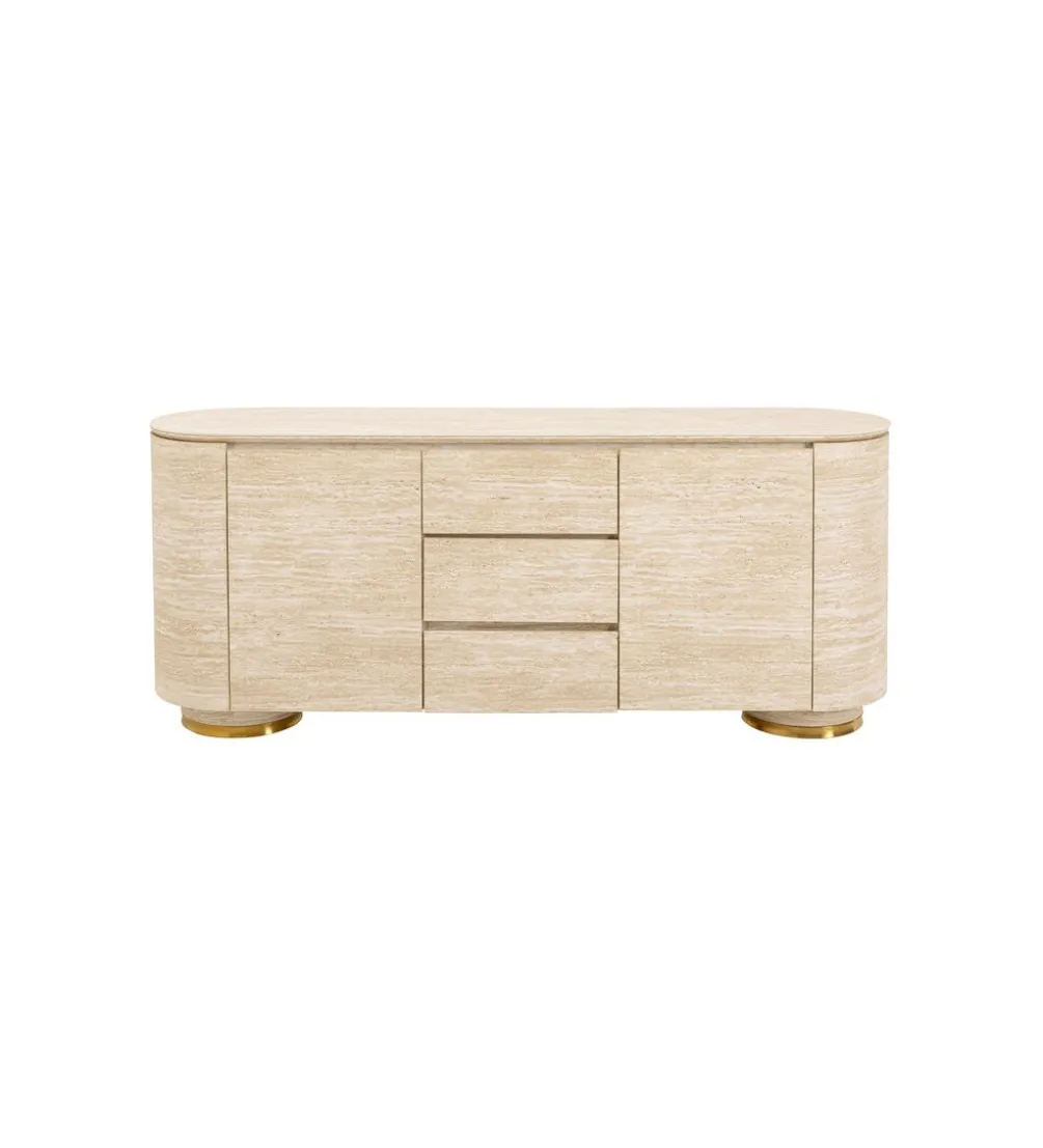 Komoda LINNEA 180 x 78 cm naturalna