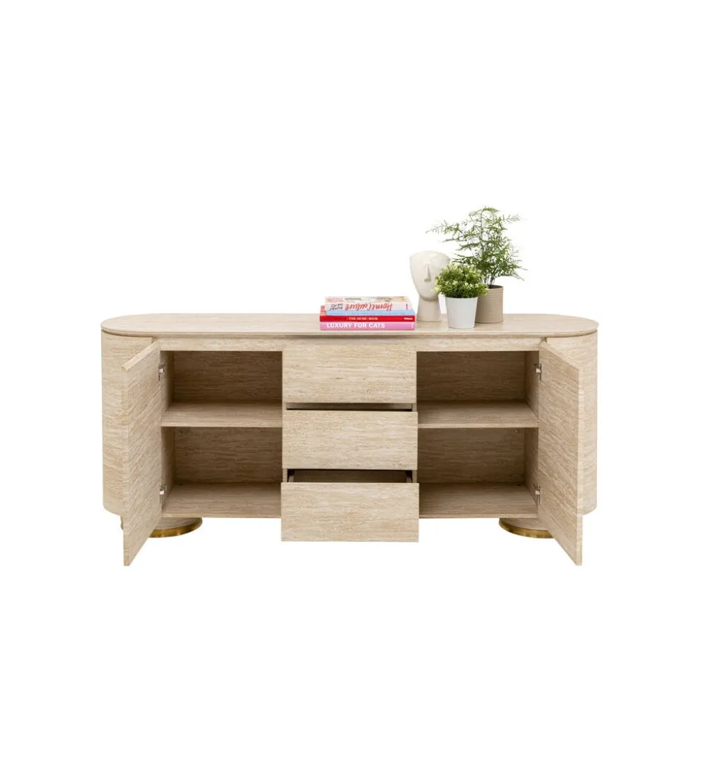 Komoda LINNEA 180 x 78 cm naturalna
