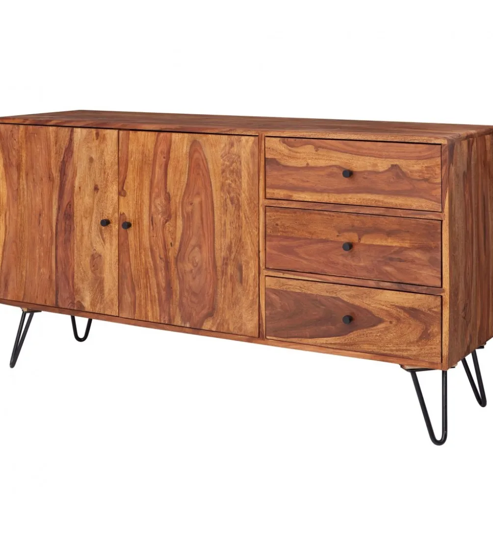 Komoda LORENZO 140 cm drewno sheesham