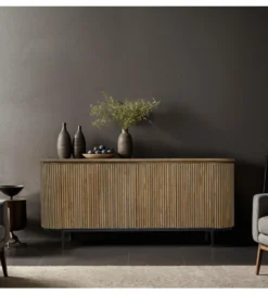 Komoda LUSAN 180 cm drewno teak