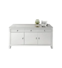 Komoda lustrzana Luxury  140 cm transparentna