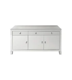 Komoda lustrzana Luxury  140 cm transparentna