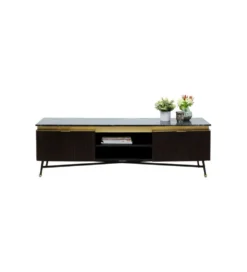 Komoda lustrzana Luxury 88 cm transparentna