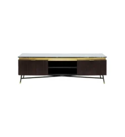 Komoda lustrzana Luxury 88 cm transparentna