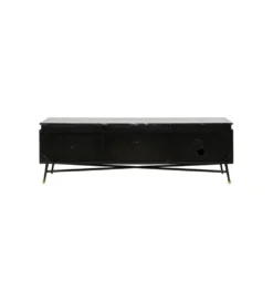 Komoda lustrzana Luxury 88 cm transparentna