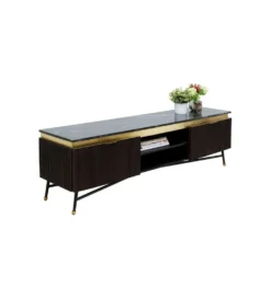Komoda lustrzana Luxury 88 cm transparentna