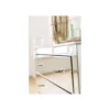 Komoda LUXURY 91 cm transparentna