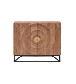 Komoda MADEIRA BRIGHT 100 x 90 cm drewno mango