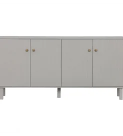 Komoda MADU 160 cm drewno sosna szara