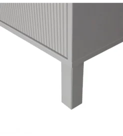 Komoda MADU 160 cm drewno sosna szara