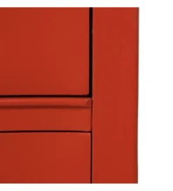 Komoda MASOL 80 cm drewno jodłowe Terakota