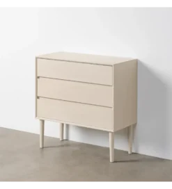 Komoda MESTARONY 75 cm kremowa