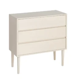 Komoda MESTARONY 75 cm kremowa