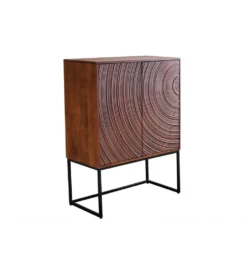 Komoda METRASNO 90 cm drewno mango