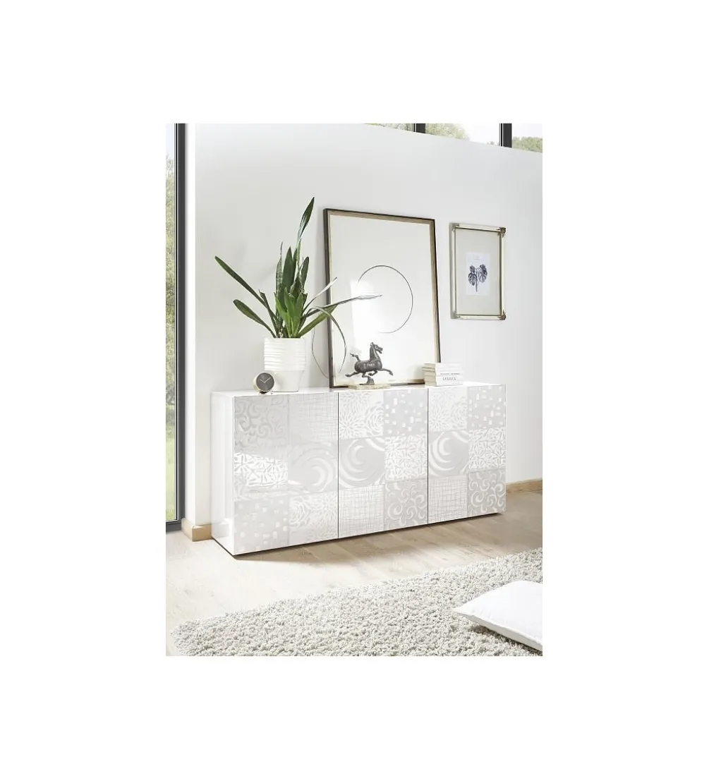 Komoda MIRO 180 cm biała