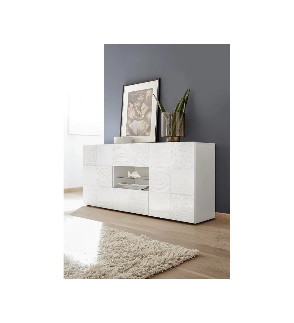 Komoda MIRO 180 cm biała