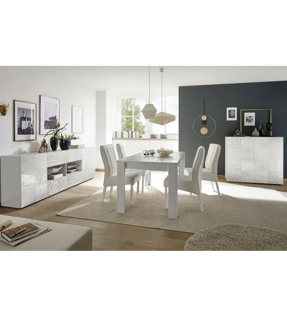Komoda MIRO 120 cm biała