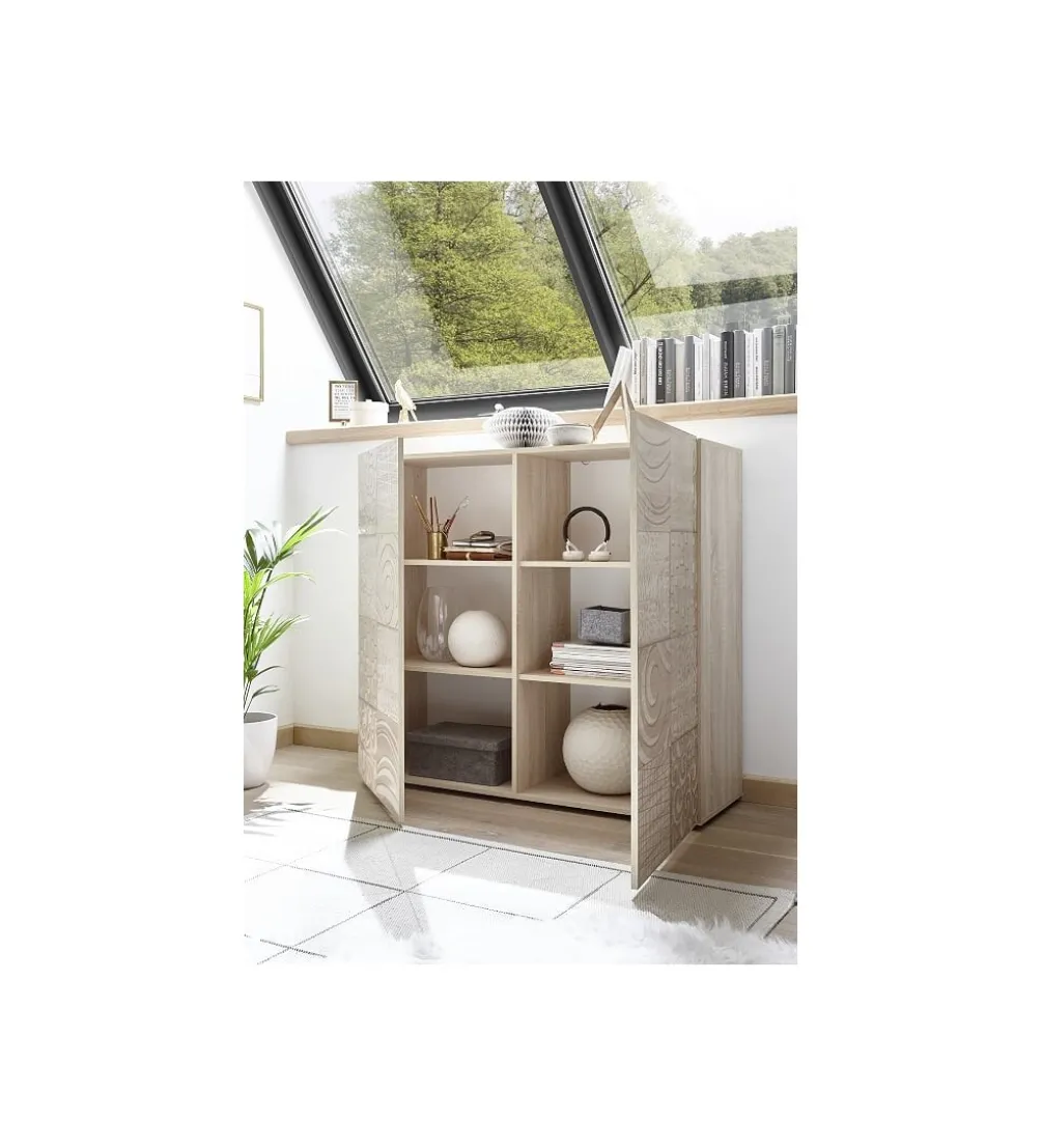 Komoda MIRO 120 cm dąb sonoma