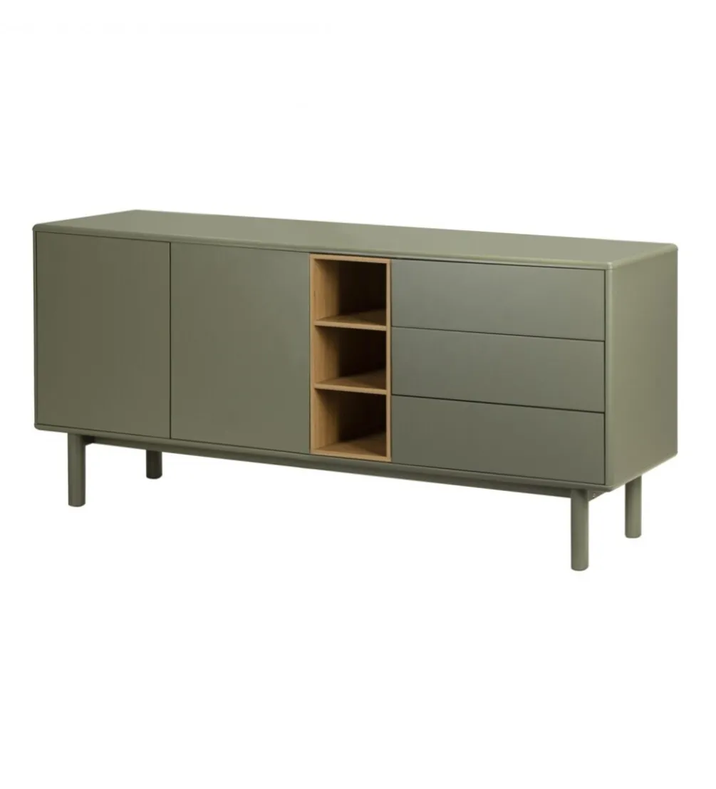 Komoda MOLLARI 180 cm zielona