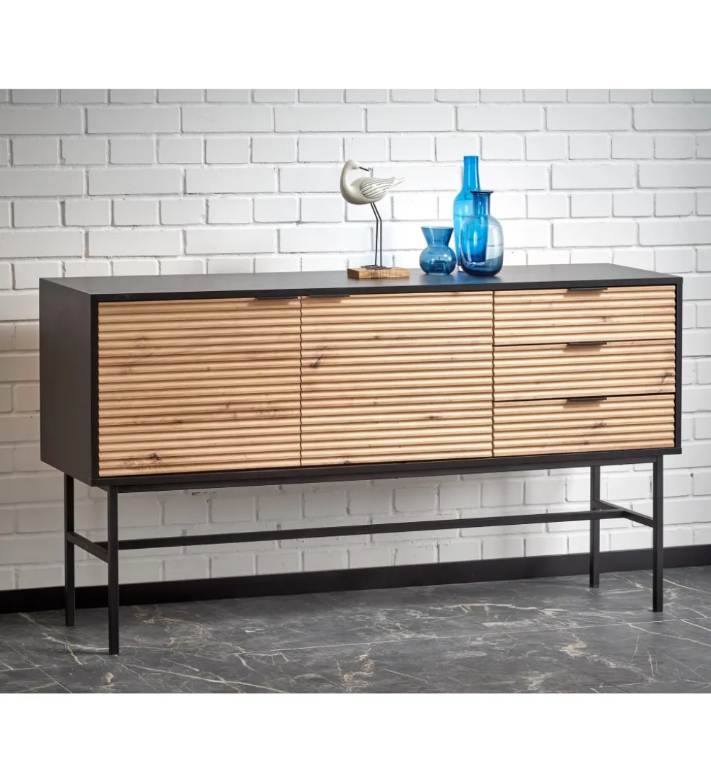 Komoda MURANO 160 cm w optyce dąb artisan
