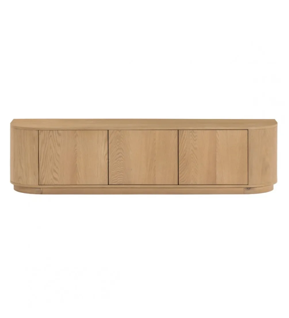 Komoda NOVERO 180 cm drewno dębowe