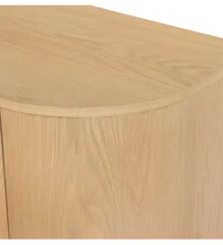 Komoda NOVERO 180 cm drewno dębowe