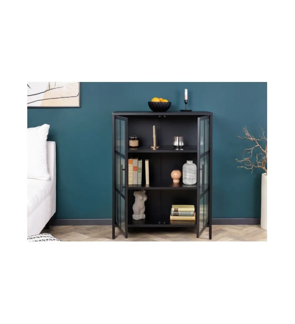 Komoda OLIMPIA 80 cm czarna