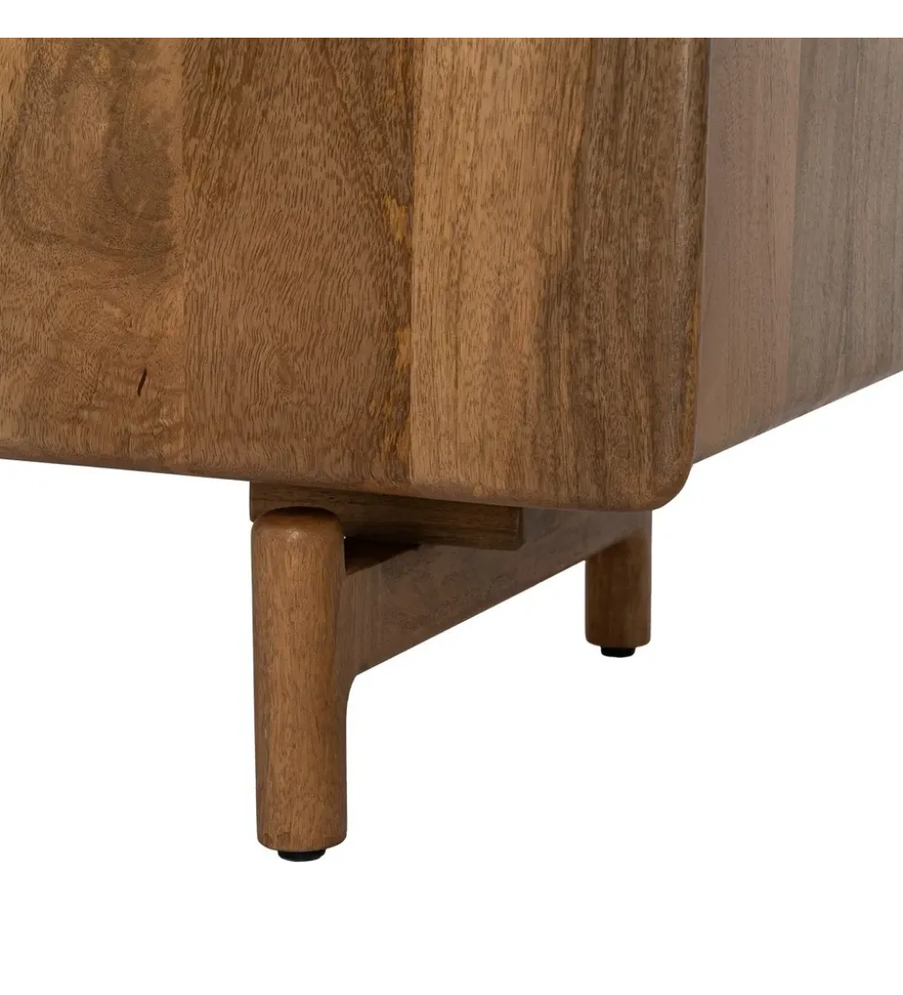 Komoda PERSOTON 160 cm drewno mango