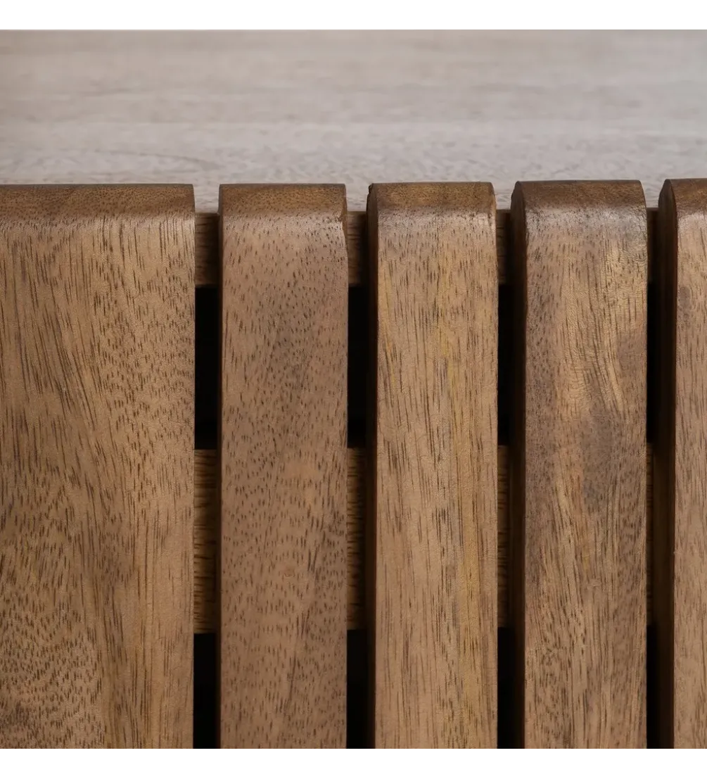 Komoda PERSOTON 160 cm drewno mango