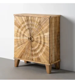 Komoda PESAMIZ 110 cm drewno mango