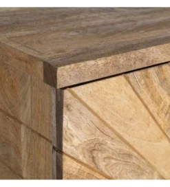 Komoda PESAMIZ 110 cm drewno mango
