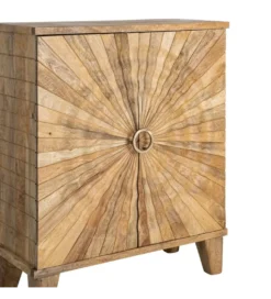 Komoda PESAMIZ 110 cm drewno mango