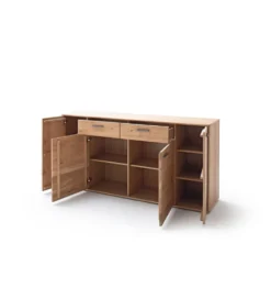 Komoda PORTLAND 184 cm dębowa