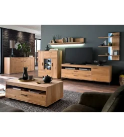 Komoda PORTLAND 184 cm dębowa