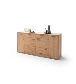 Komoda PORTLAND 184 cm dębowa